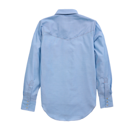 Ely Cattleman Ladies Light Blue Granddaddy Button Down Shirt CGS5102-CBU