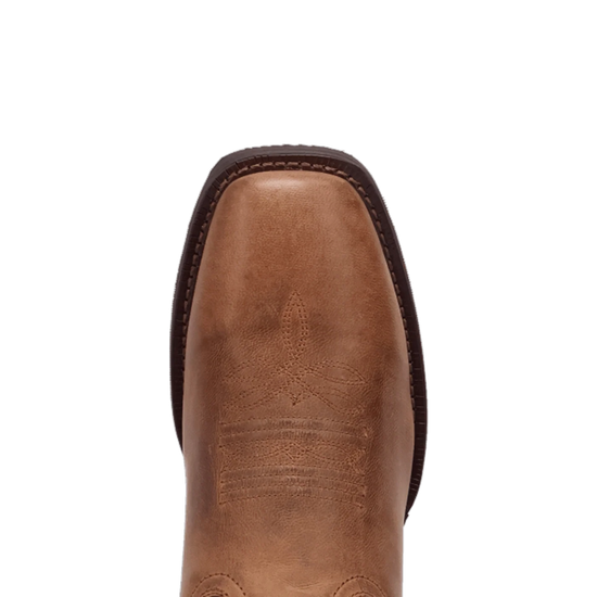 Laredo Men's Bodie Embroidered Sand Brown Western Boot 70012