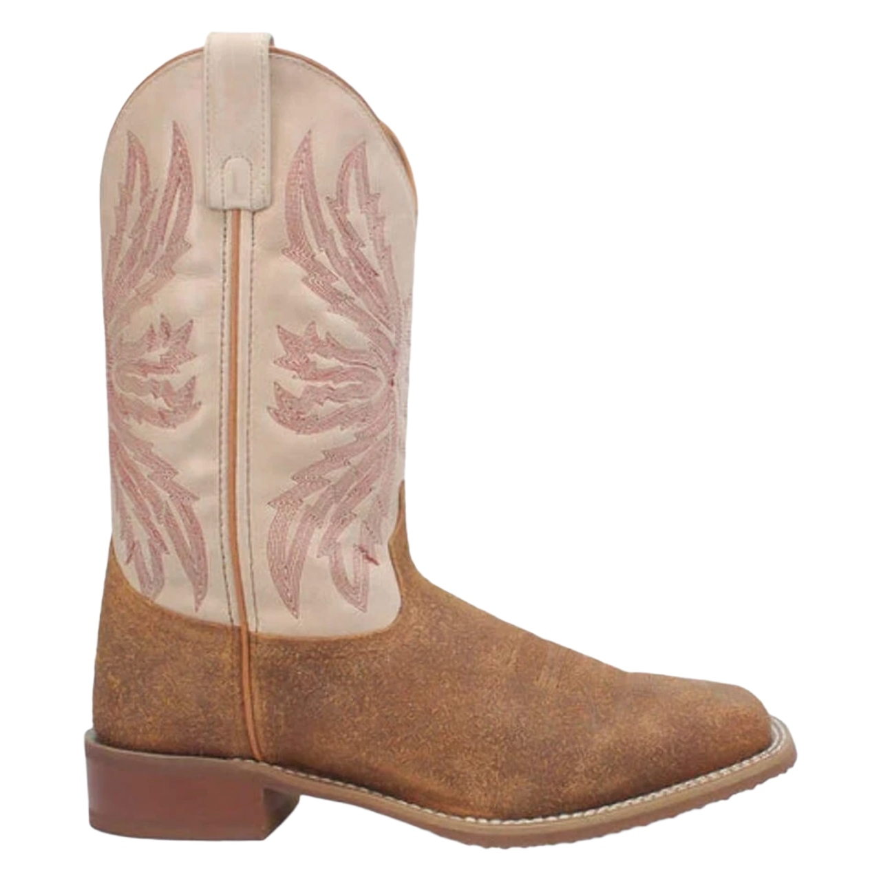 Laredo Men's Chet Embroidered Rust & Bone Western Boot 7731