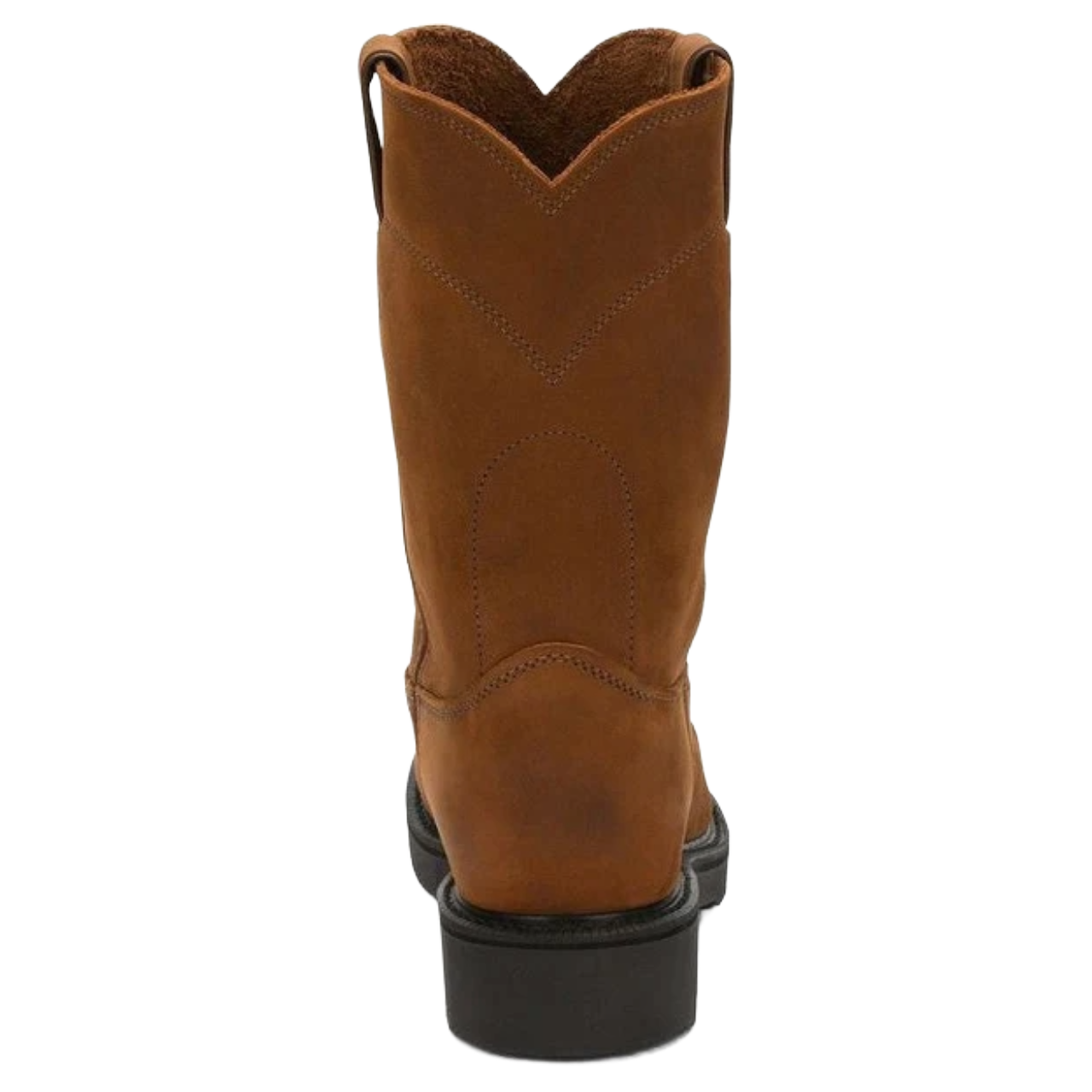 Justin Men's Original Conductor Round Up Bark Soft Toe Work Boots 4760