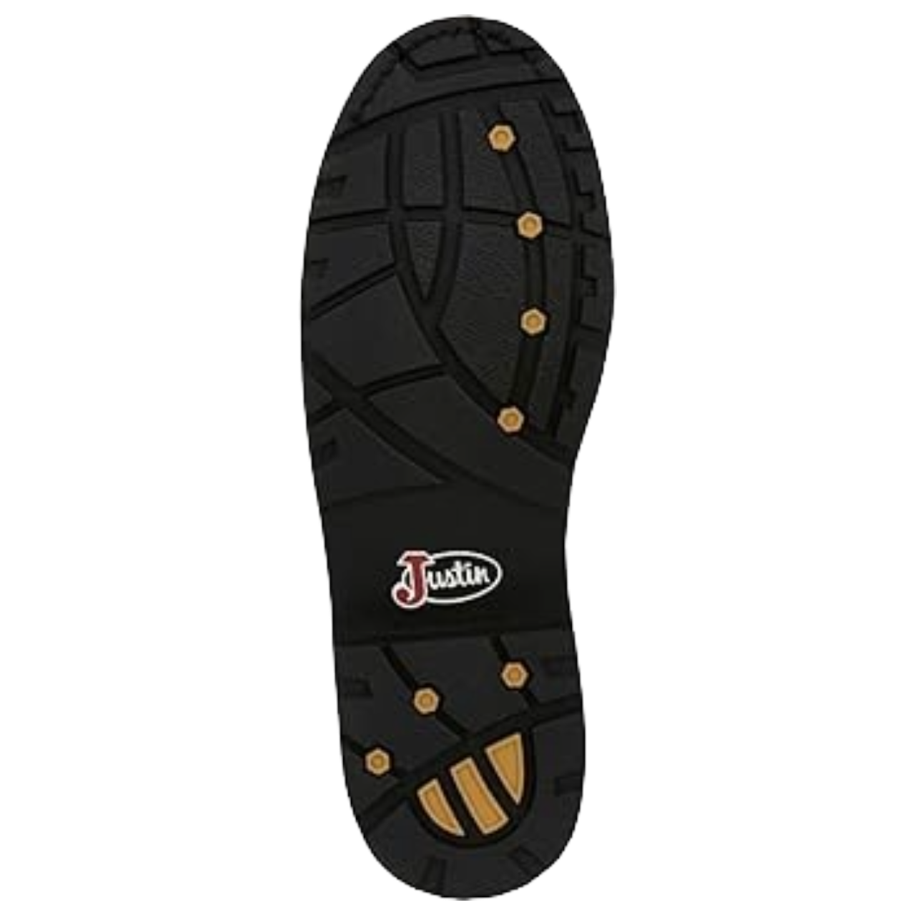 Justin Men's Drywall Waterproof Brown Round Toe Work Boots SE960