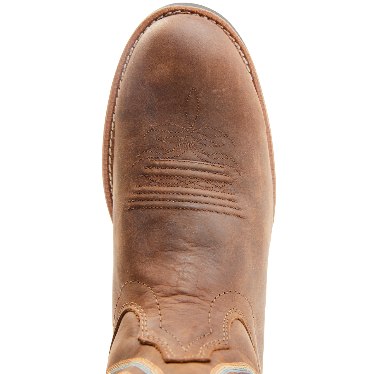 Justin Men's Rendon Pecan Cowhide Leather Western Boots SE7530