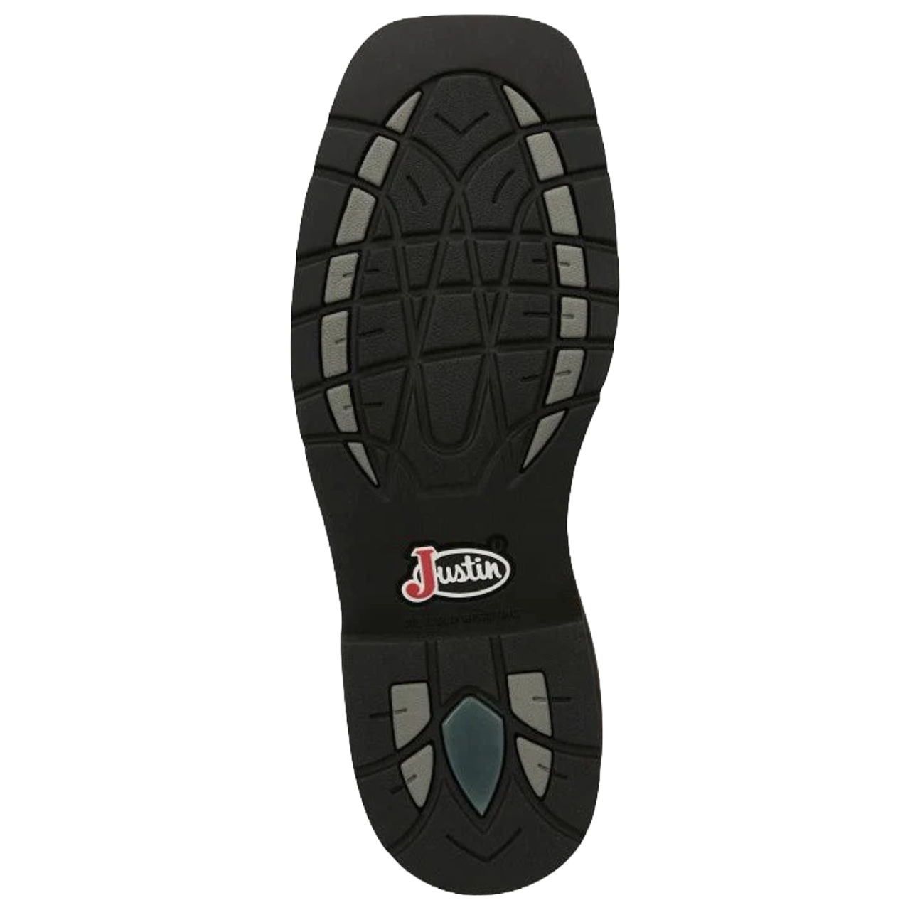 Justin Men's Pulley Aged Brown Water Buffalo Leather Work Boots SE681