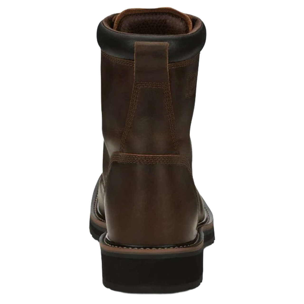 Justin Men's Pulley Aged Brown Water Buffalo Leather Work Boots SE681