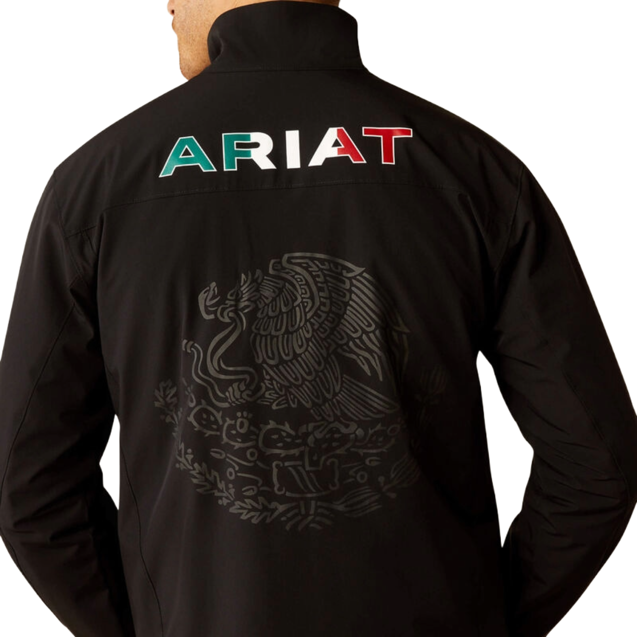 Ariat Men's Pioneer Stretchshell Mexico Black Jacket 10062577