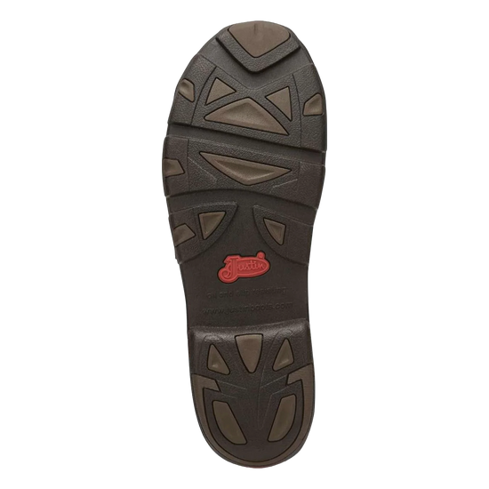 Justin Men's Cappie Steel Toe Brown Casual Work Shoes 237