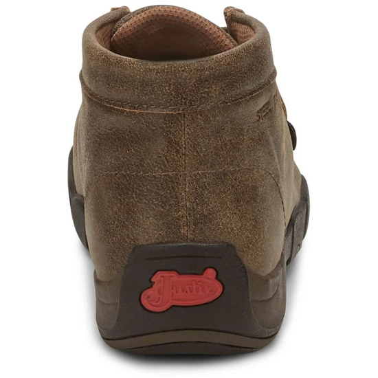 Justin Men's Cappie Steel Toe Brown Casual Work Shoes 237