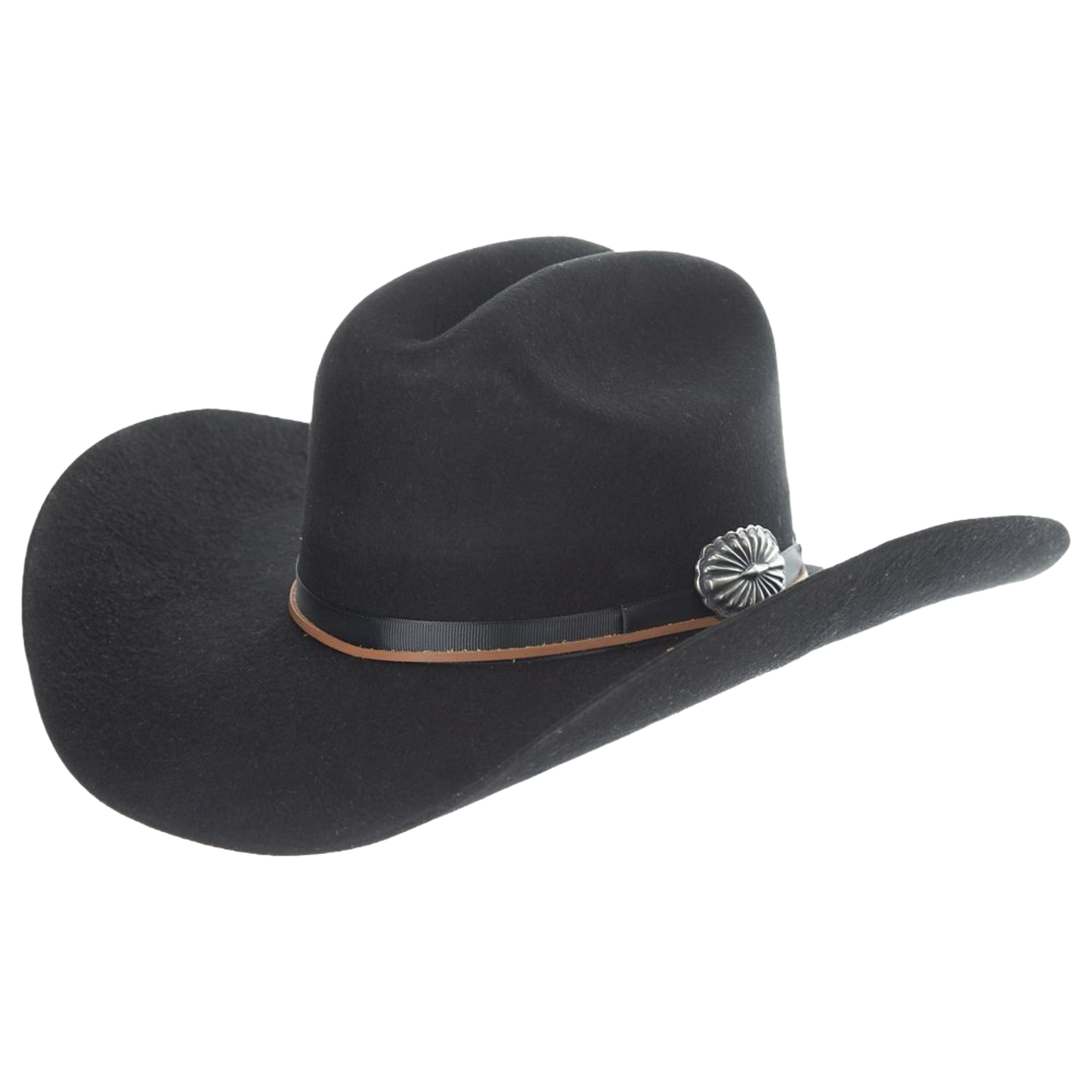 Justin Women's Wyoming Black Wool Felt Hat JUS11674-BLK