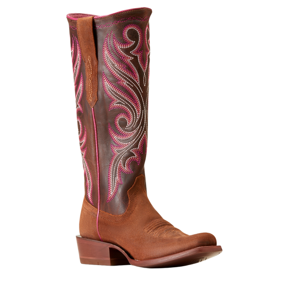 Ariat Ladies Futurity Terracotta Roughout Tall Western Boot 10047044