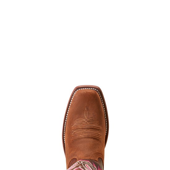 Ariat Ladies Futurity Terracotta Roughout Tall Western Boot 10047044