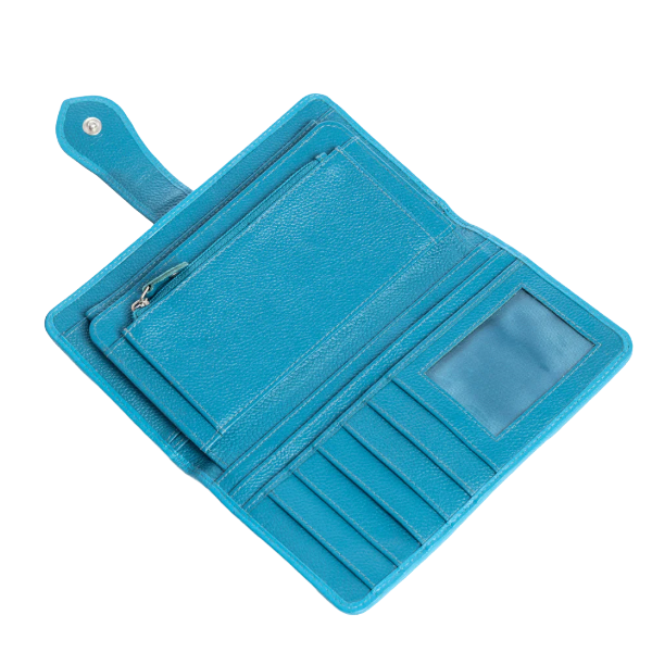 Myra Bag Las Mijitas Turquoise Hairon Western Wallet S-10770
