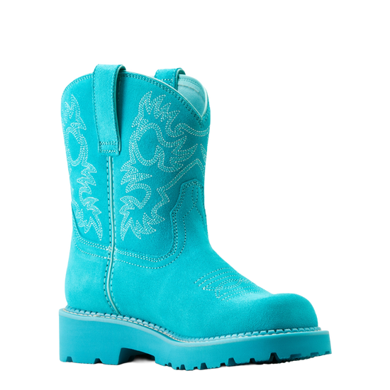 Ariat Ladies Brightest Turquoise Fatbaby Western Boot 10050995