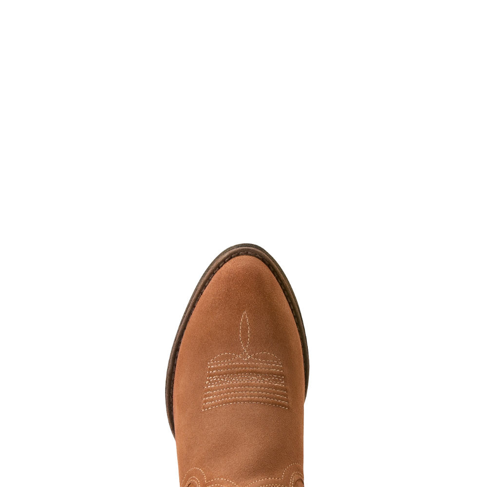 Ariat Ladies Harlan Walnut Suede Western Bootie 10051054