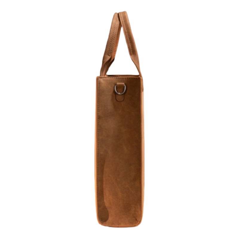 Wrangler Brown Aztec Embroidered Crossbody Tote Bag WG218-8900BR