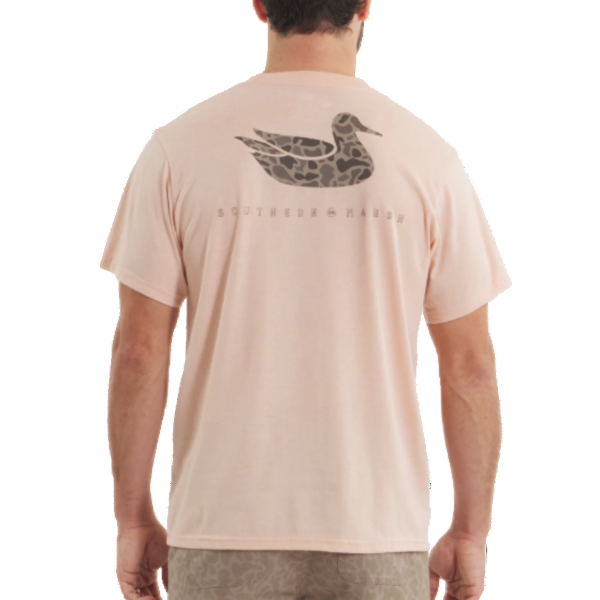 Southern Marsh Men's Seawash Retro Duck Originals T-Shirt TDOR-TCA