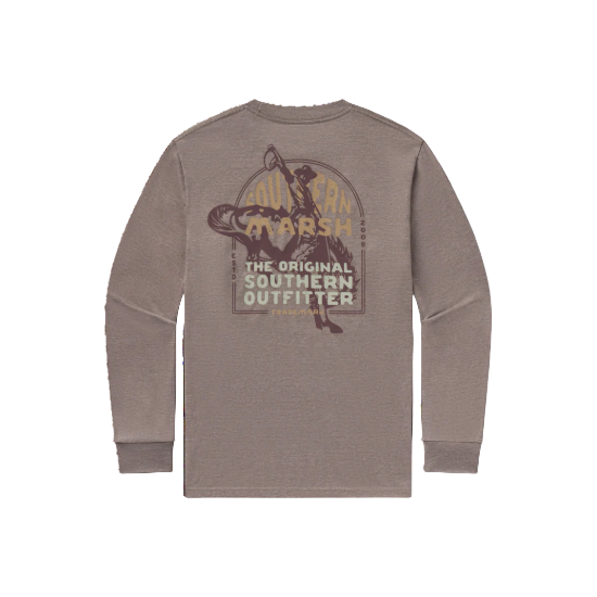 Southern Marsh Men's Seawash Rodeo Rider Long Sleeve T-Shirt TRLR-WDS