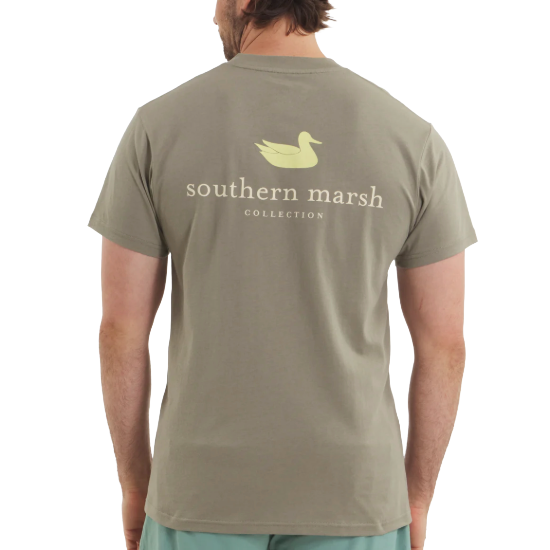 Southern Marsh Men's Authentic Stonewall Olive T-Shirt AUT-SWO