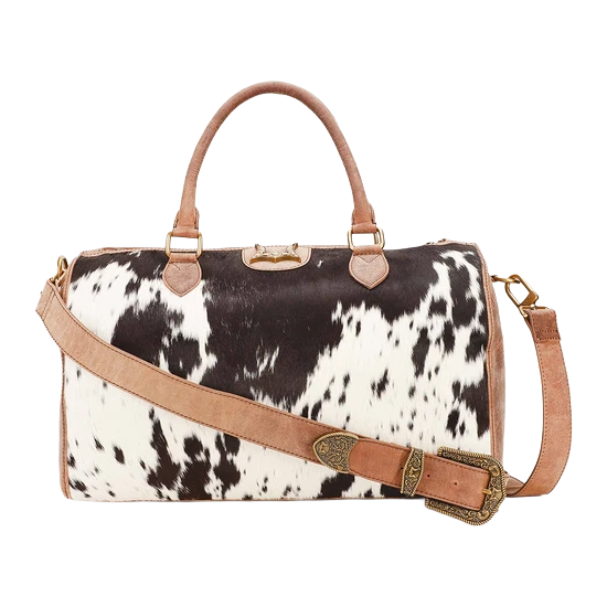 Loyal West Ladies Classic Hair-on Western Duffle Bag LW-SS25-072-DB