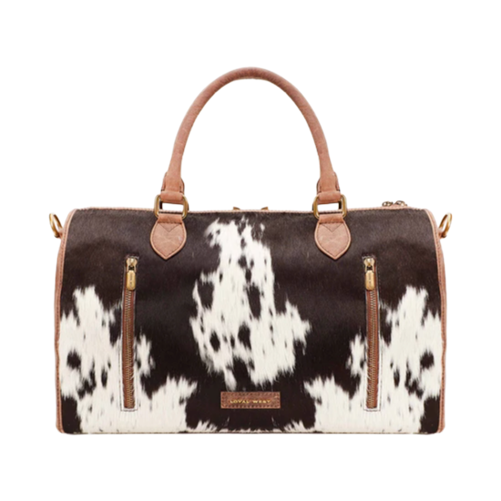 Loyal West Ladies Classic Hair-on Western Duffle Bag LW-SS25-072-DB