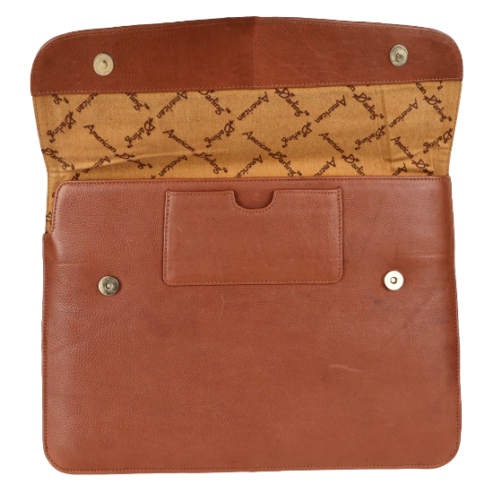 American Darling Brown Leather Pouch ADBGM388A