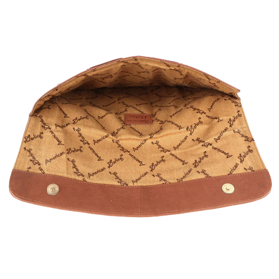 American Darling Brown Leather Pouch ADBGM388A