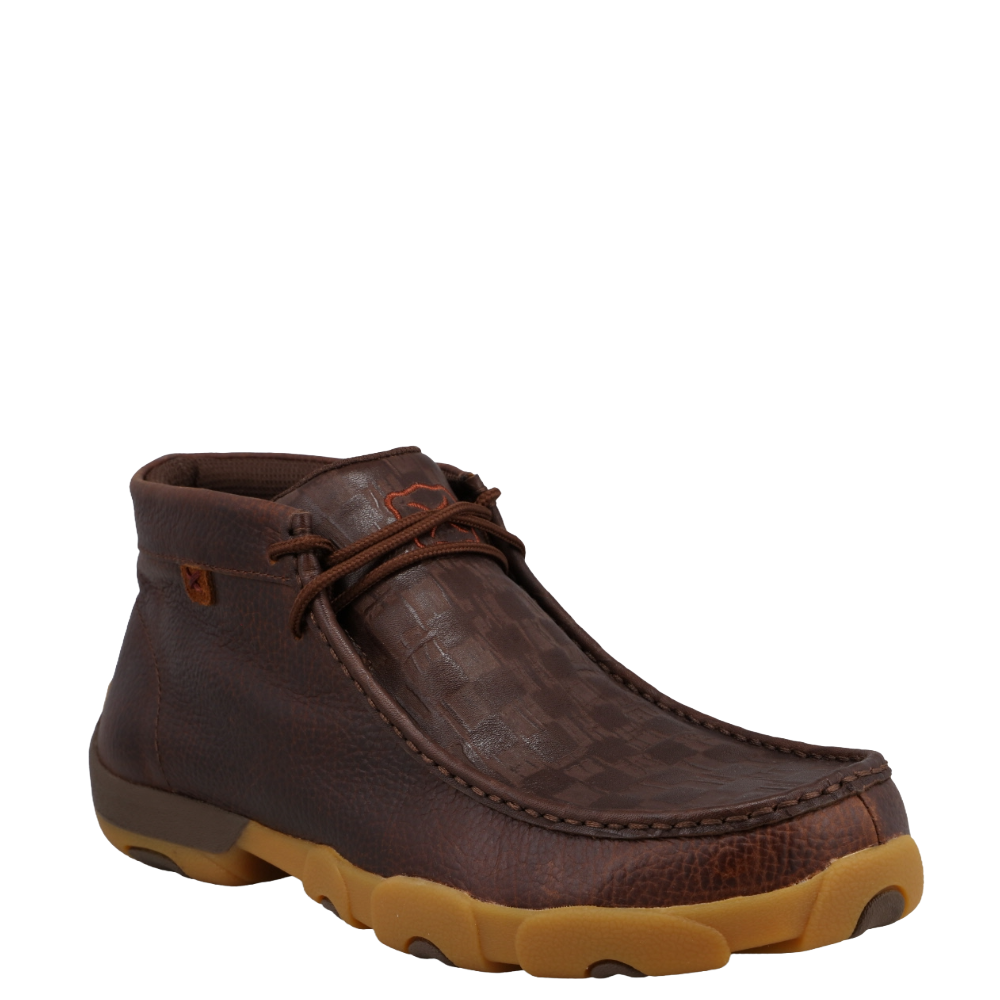 Twisted X Men's Umber Brown Chukka Driving Moc ShoeMDM0107