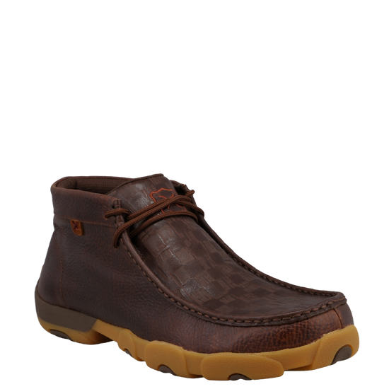 Twisted X Men's Umber Brown Chukka Driving Moc Shoe MDM0107