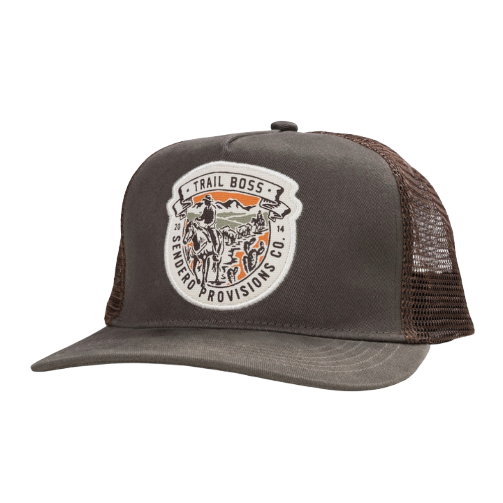 Sendero Provisions Co Trail Boss Graphic Grey Cap SPCH123F18