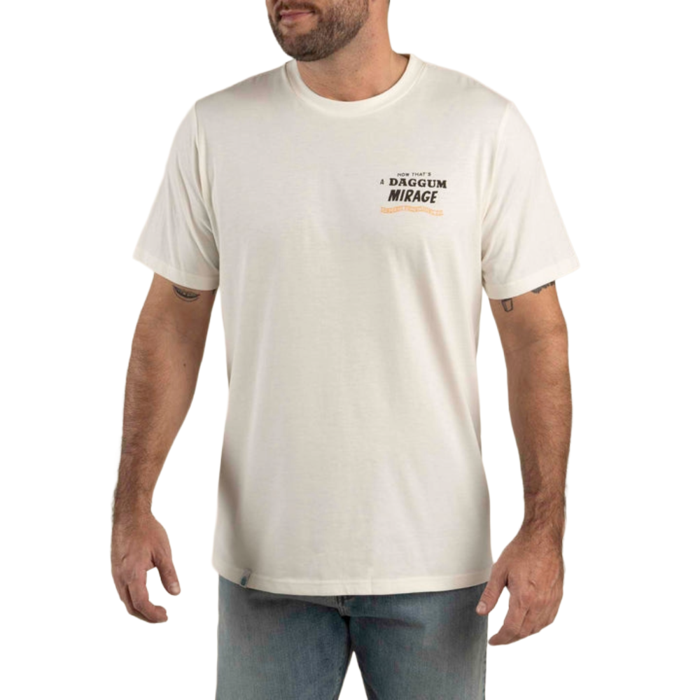 Sendero Provisions Co. Men's Graphic Vintage White T-Shirt SPCS125S27