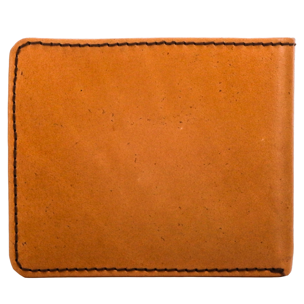 Hooey Men's Top Notch Tan/Brown Leather Inlay Bifold Wallet HBF008-TNBR