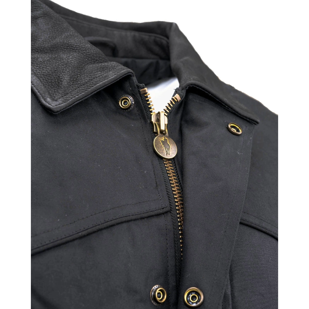 Outback Trading Company Men's Pathfinder Black Jacket 2707-BLK