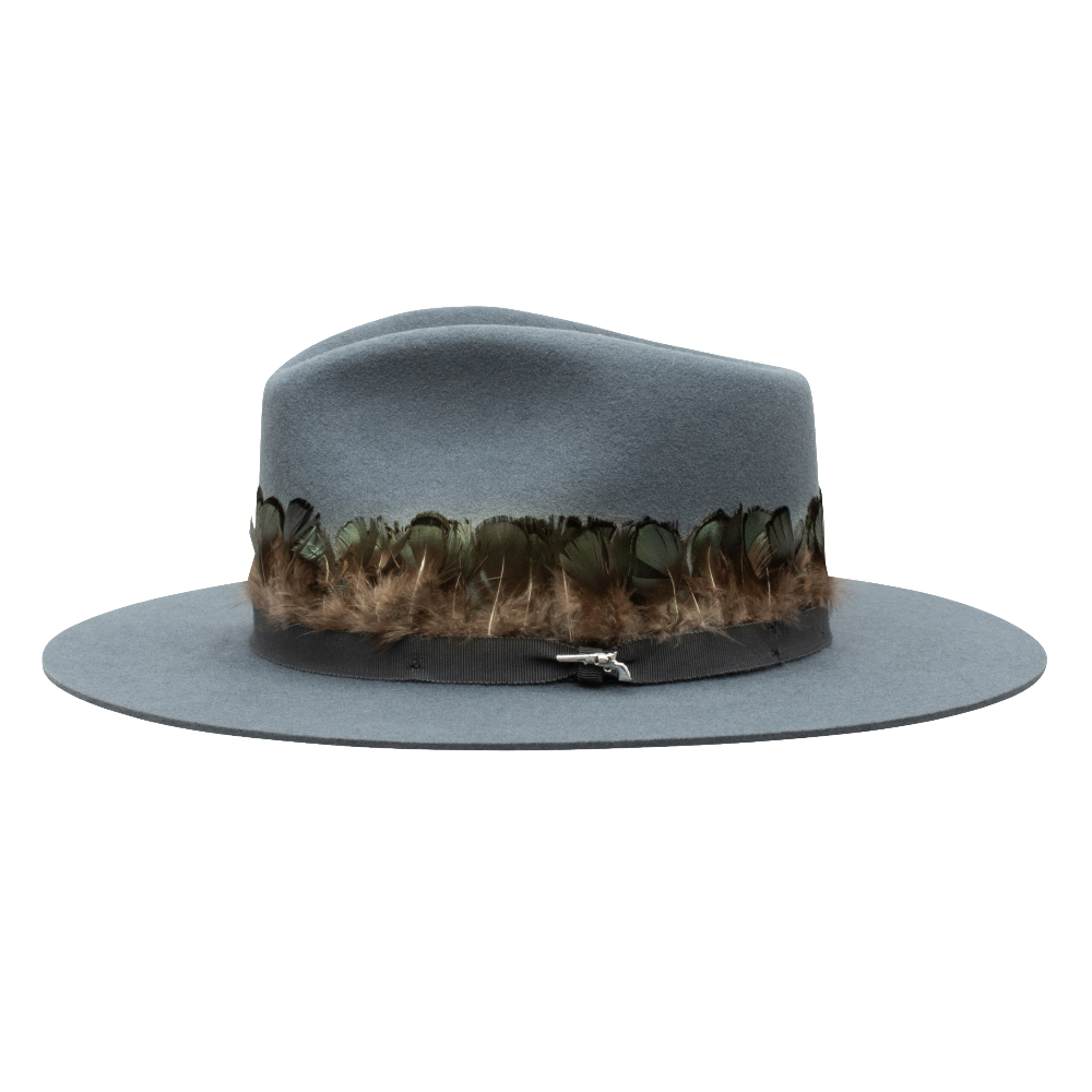 Charlie 1 Horse Ladies Two Dollar Pistol Denim Blue Western Hat CWTDPS-1030DM