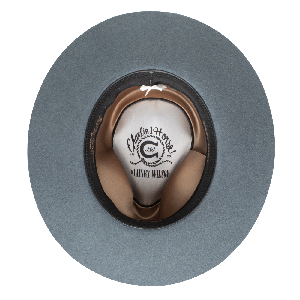 Charlie 1 Horse Ladies Two Dollar Pistol Denim Blue Western Hat CWTDPS-1030DM