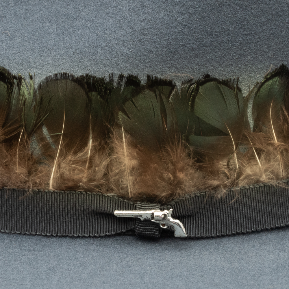 Charlie 1 Horse Ladies Two Dollar Pistol Denim Blue Western Hat CWTDPS-1030DM