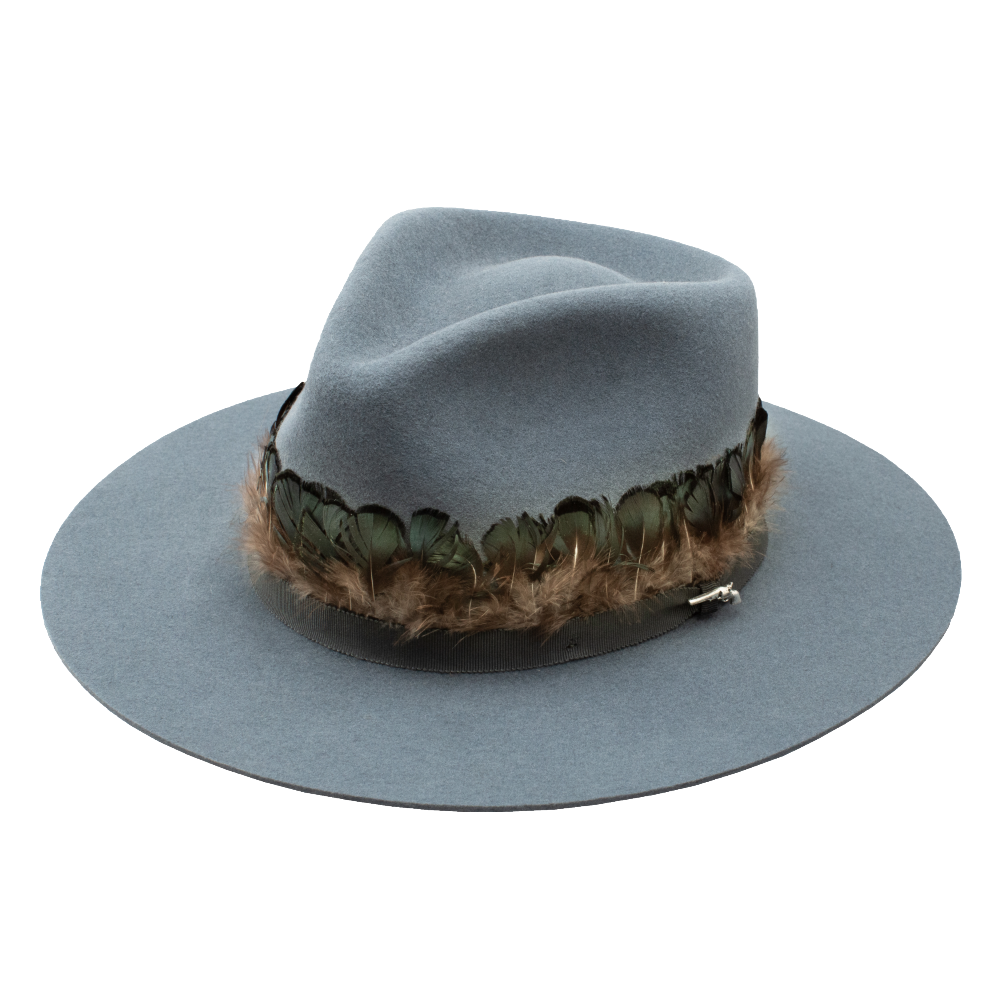 Charlie 1 Horse Ladies Two Dollar Pistol Denim Blue Western Hat CWTDPS-1030DM