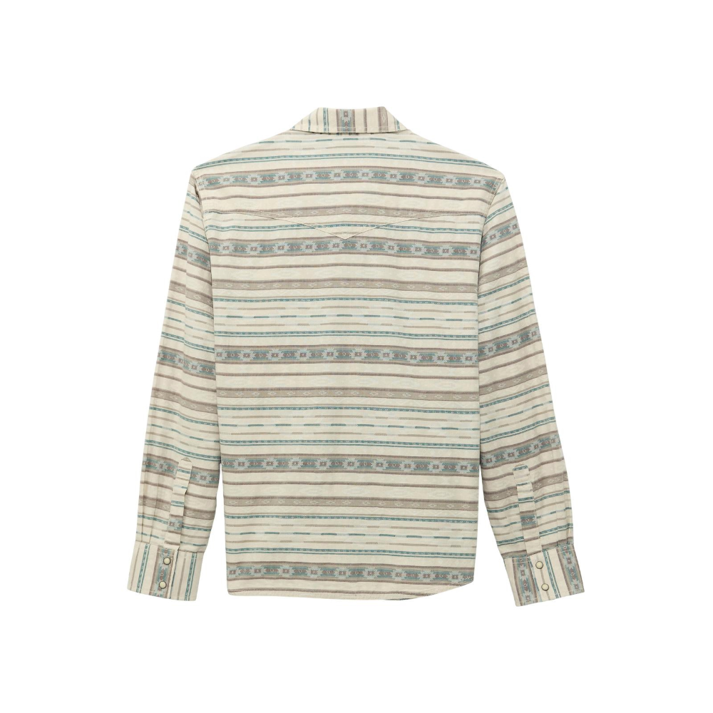 Wrangler Men's Retro Premium Brown Modern Fit Shirt 112374977