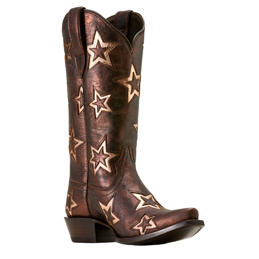 Ariat Ladies Hazen Star Bronze Dream Western Boot 10074369