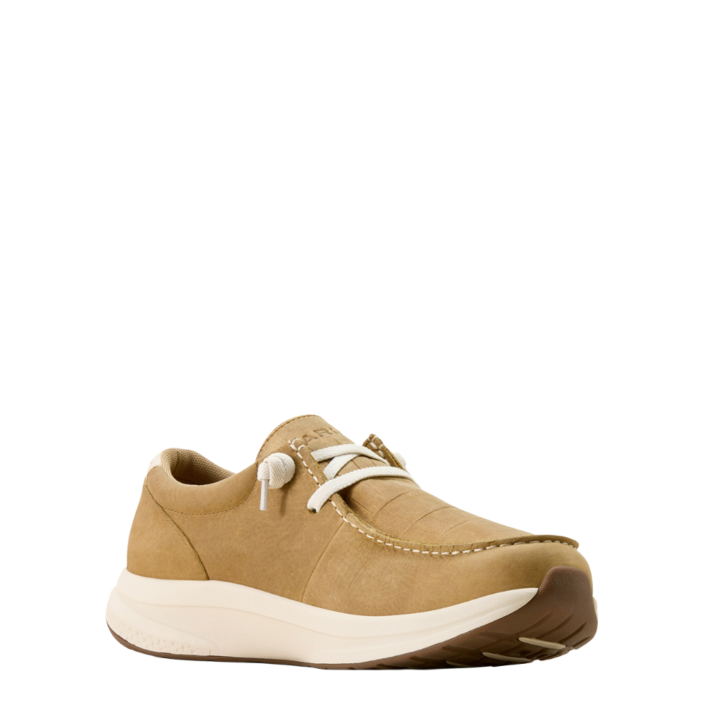 Ariat Men's Buckeye Waterproof Light Tan Slip On Shoe 10074184