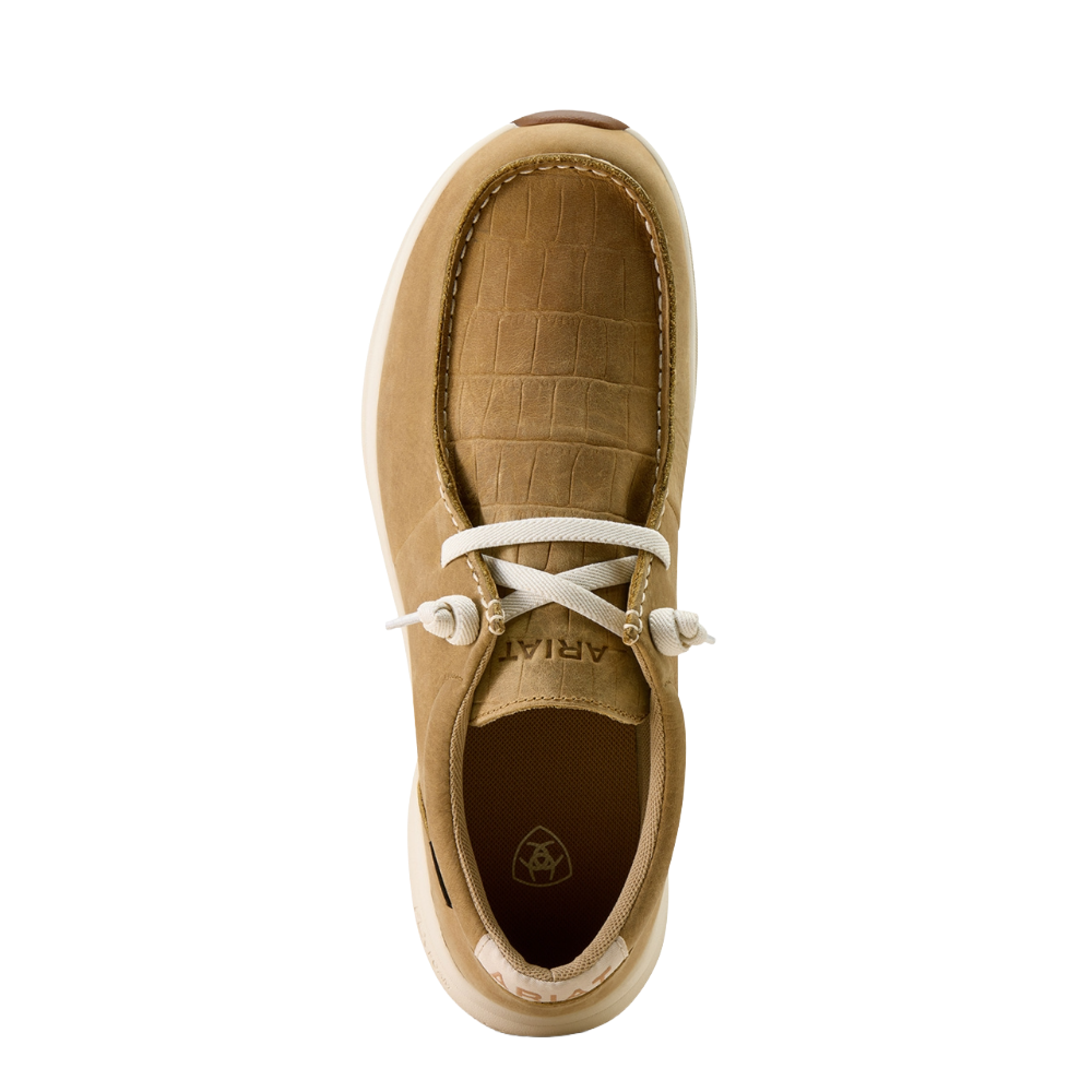 Ariat Men's Buckeye Waterproof Light Tan Slip On Shoe 10074184