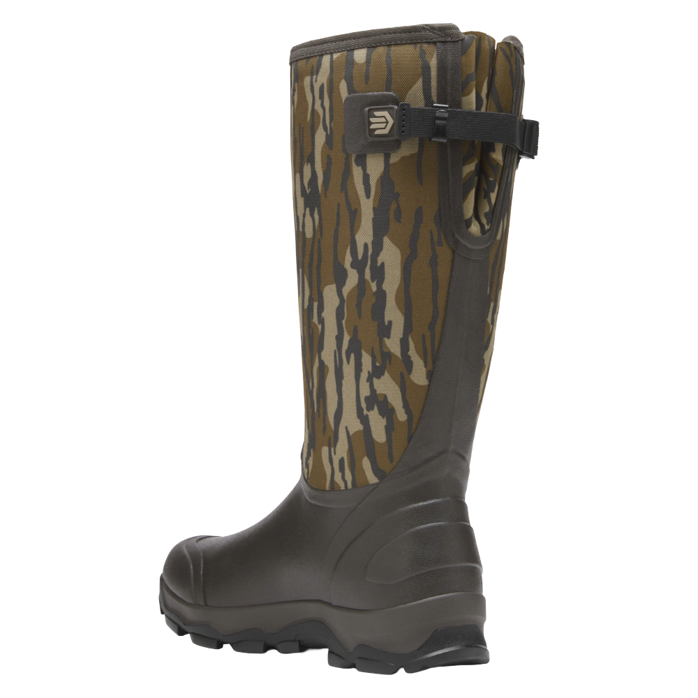 Lacrosse Men's Mossy Oak Original Bottomland Alpha Lite II Snake Boot 342302