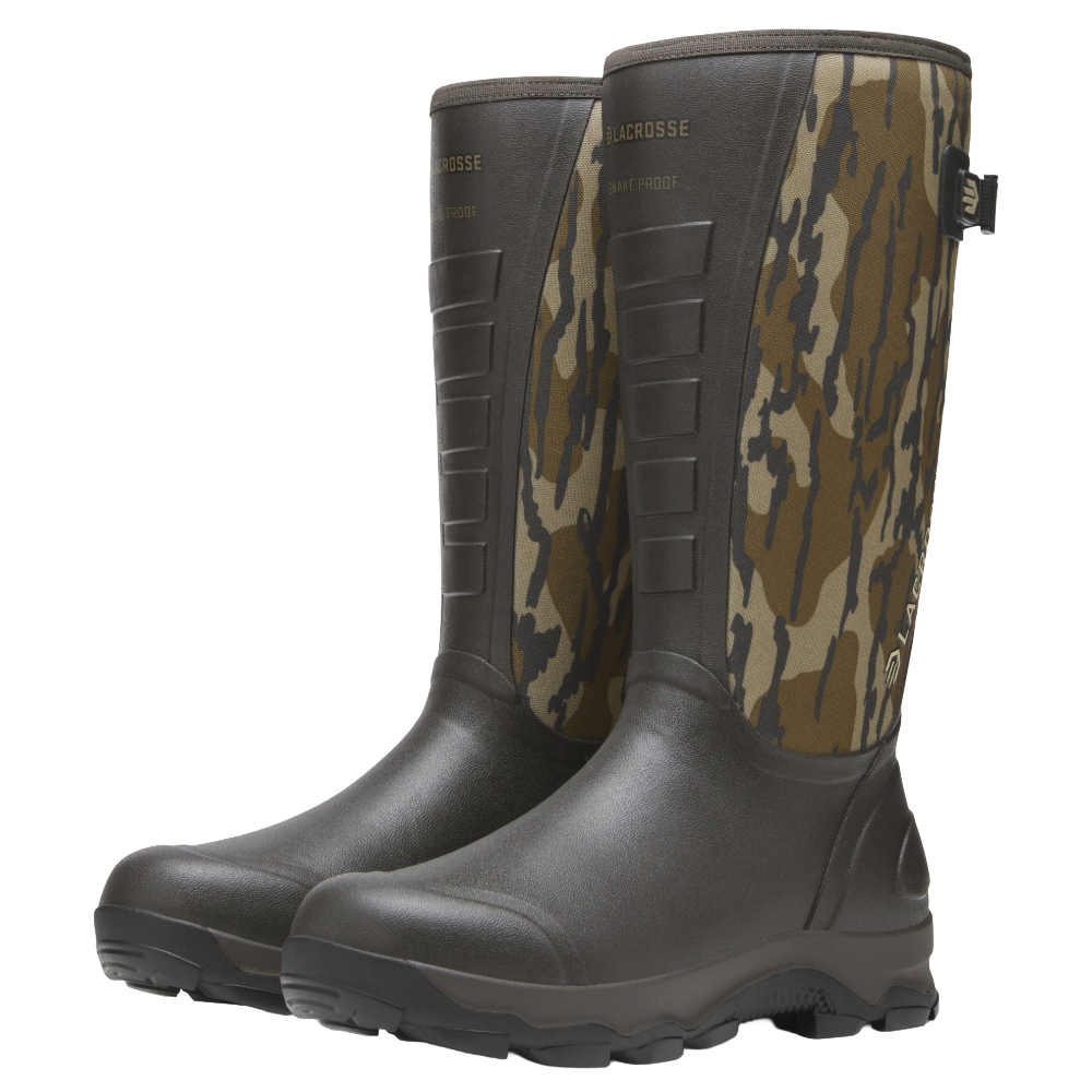 Lacrosse Men's Mossy Oak Original Bottomland Alpha Lite II Snake Boot 342302