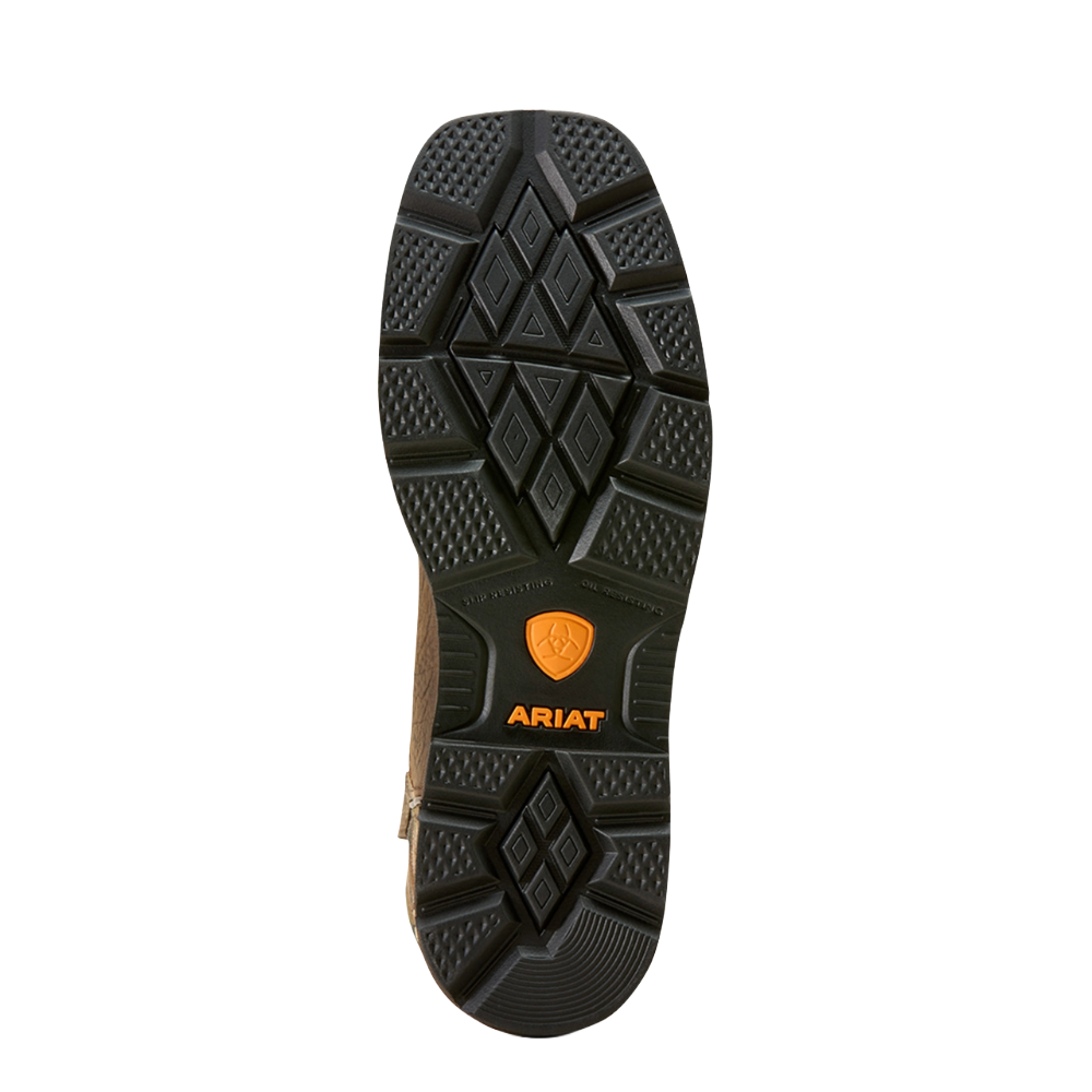 Ariat Men's Ground Breaker Brown Waterproof Camo Steel Toe Work Boot 10074287