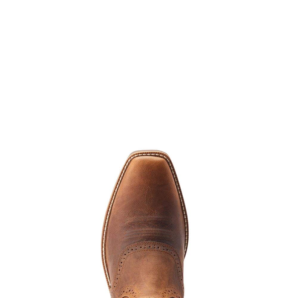 Ariat Men's Hybrid Roughstock Sorrel Crunch Cowboy Boots 10044565