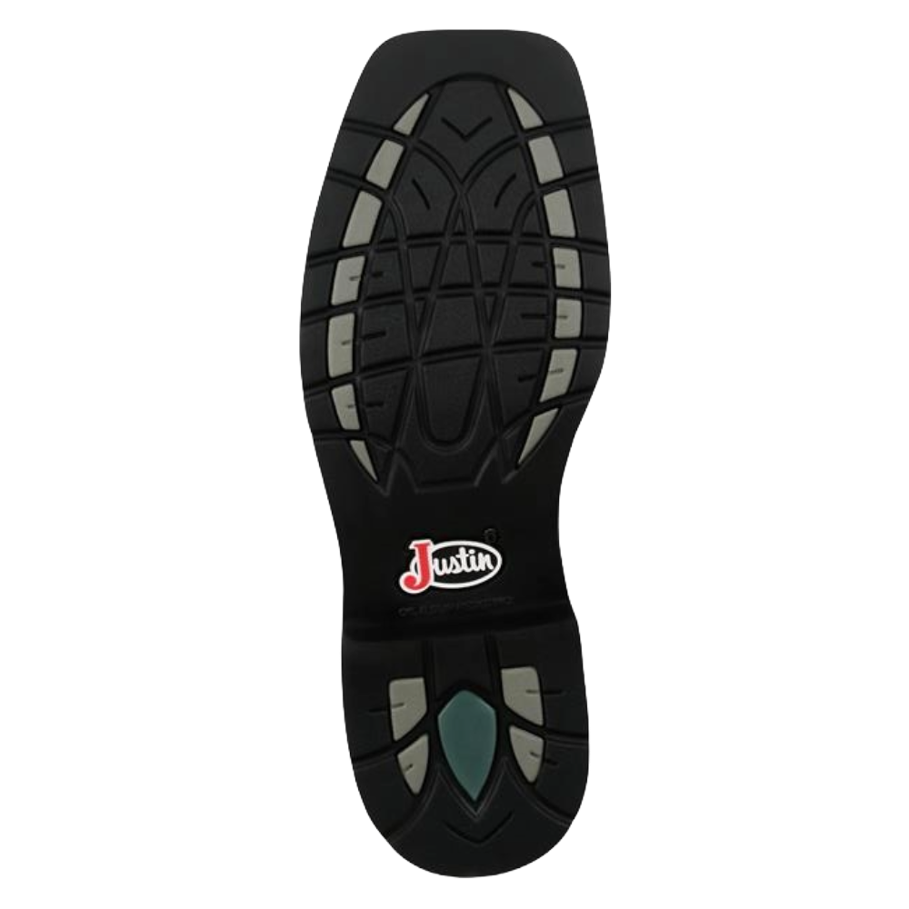 Justin Men's Widowmaker Waterproof Black Western Boots SE4240