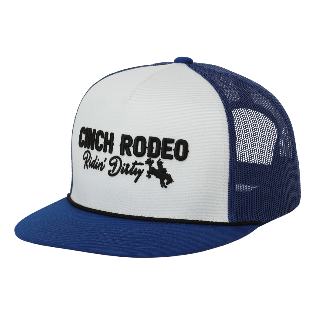 Cinch Men's Royal Blue "Ridin' Dirty" Trucker Cap MCC0600618