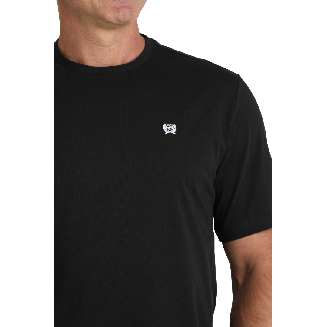 Cinch Men's Solid Black Classic T-Shirt MTK1650008