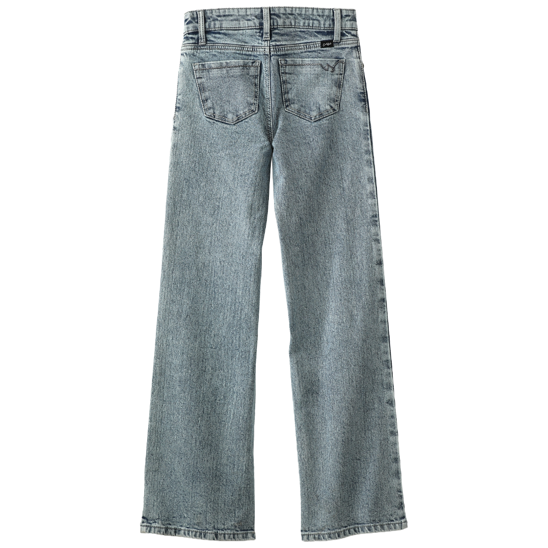 Cinch Girl's Indigo Blue Wide Leg Jean CB23271001