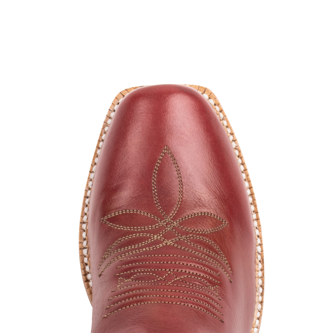 HYER Ladies Leawood Red Cowhide Leather Western Boot HW42017