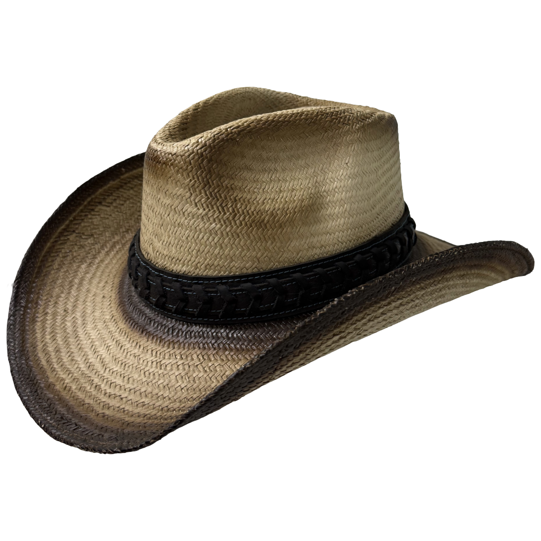 Austin Handmade Hats Braided Band Natural Straw Hat 05-1229