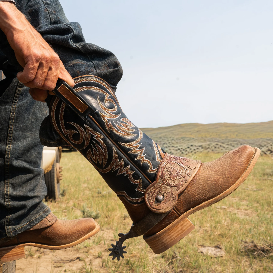 HYER Men's Sawyer Brown Leather Western Boot HM11030